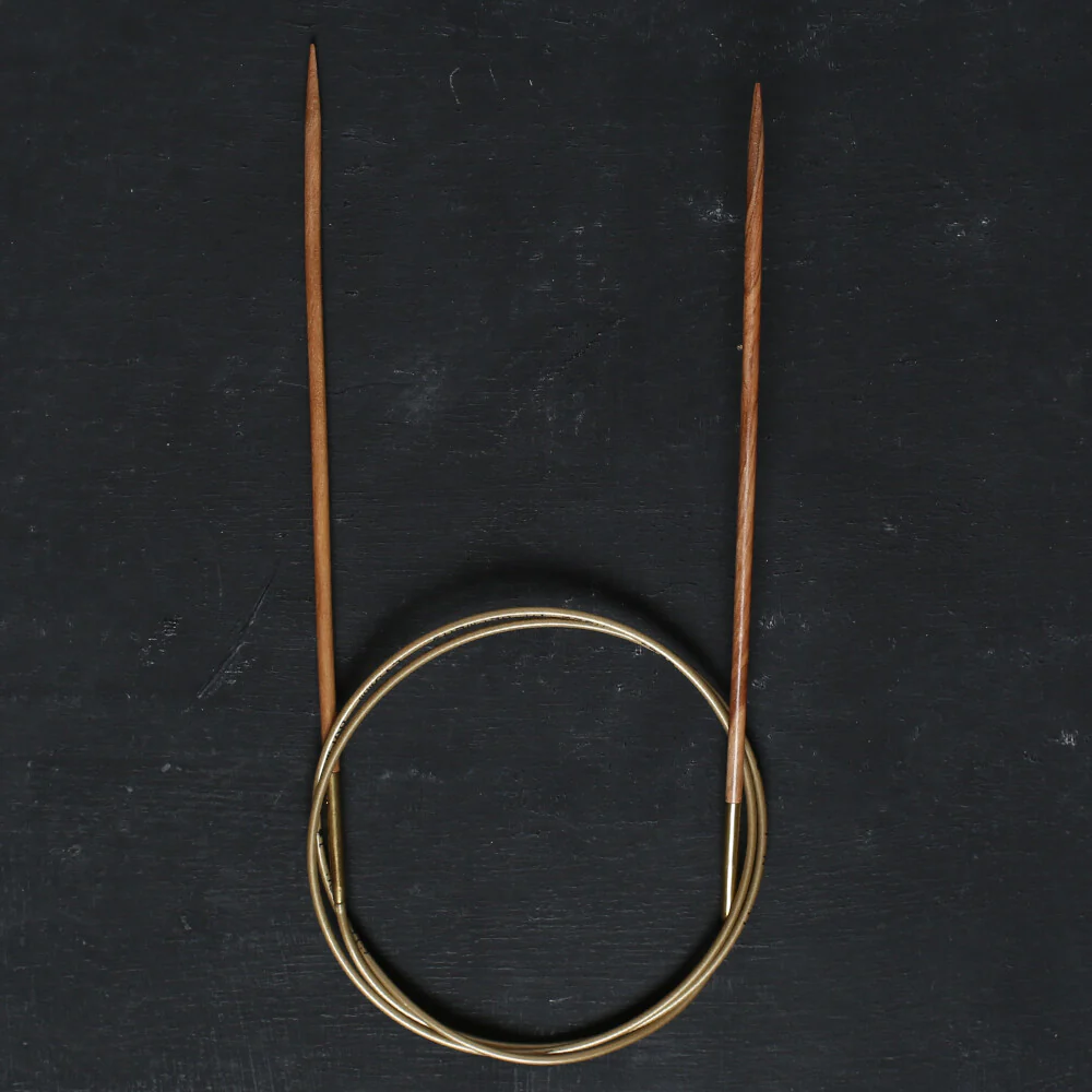 Addi Olive Wood 2.5mm 80cm Circular Knitting Needles - 575-7 - Image 2