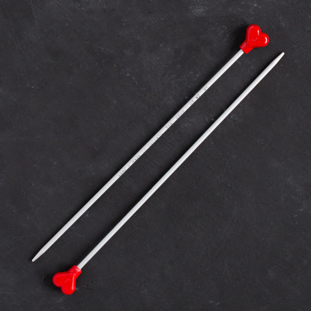 Addi 3 mm 20 cm Jacket Knitting Needles, Aluminium - 200-7/20/3 - Image 2