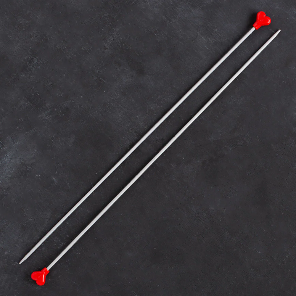 Addi 3 mm 35 cm Jacket Knitting Needles, Aluminium - 200-7/35/3 - Image 2