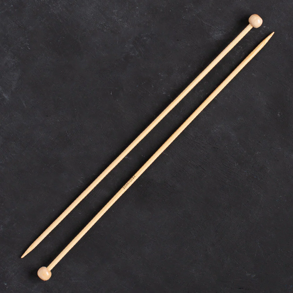 Addi 3.5mm 25cm Bamboo Jacket Knitting Needles - 500-7/25/3.5 - Image 2