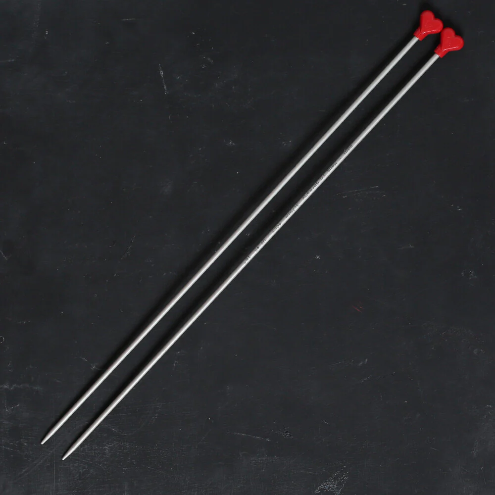 ADDI 3.75MM 40CM JACKET KNITTING NEEDLES, ALUMINIUM - 200-7 - Image 2