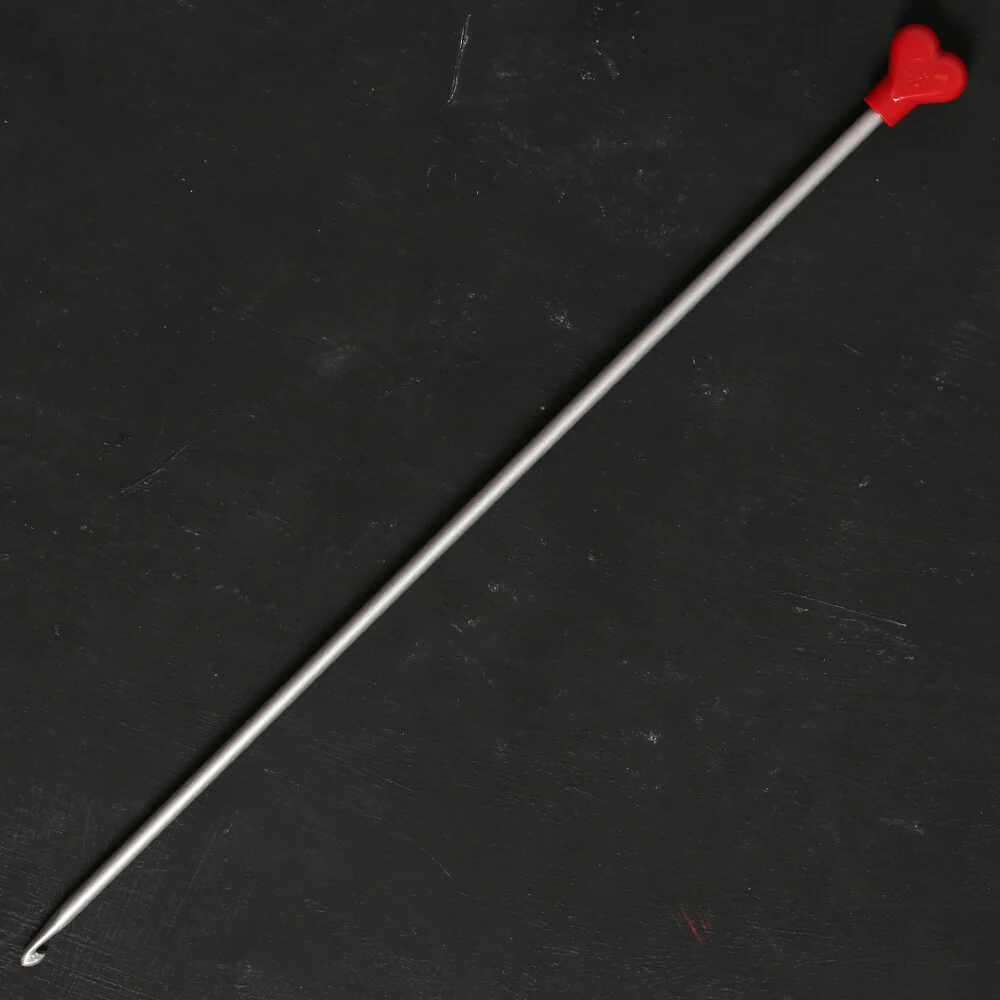 Addi 4.5 mm 30 cm Aluminium Tunesian Crochet Hook - 262-7 - Image 2