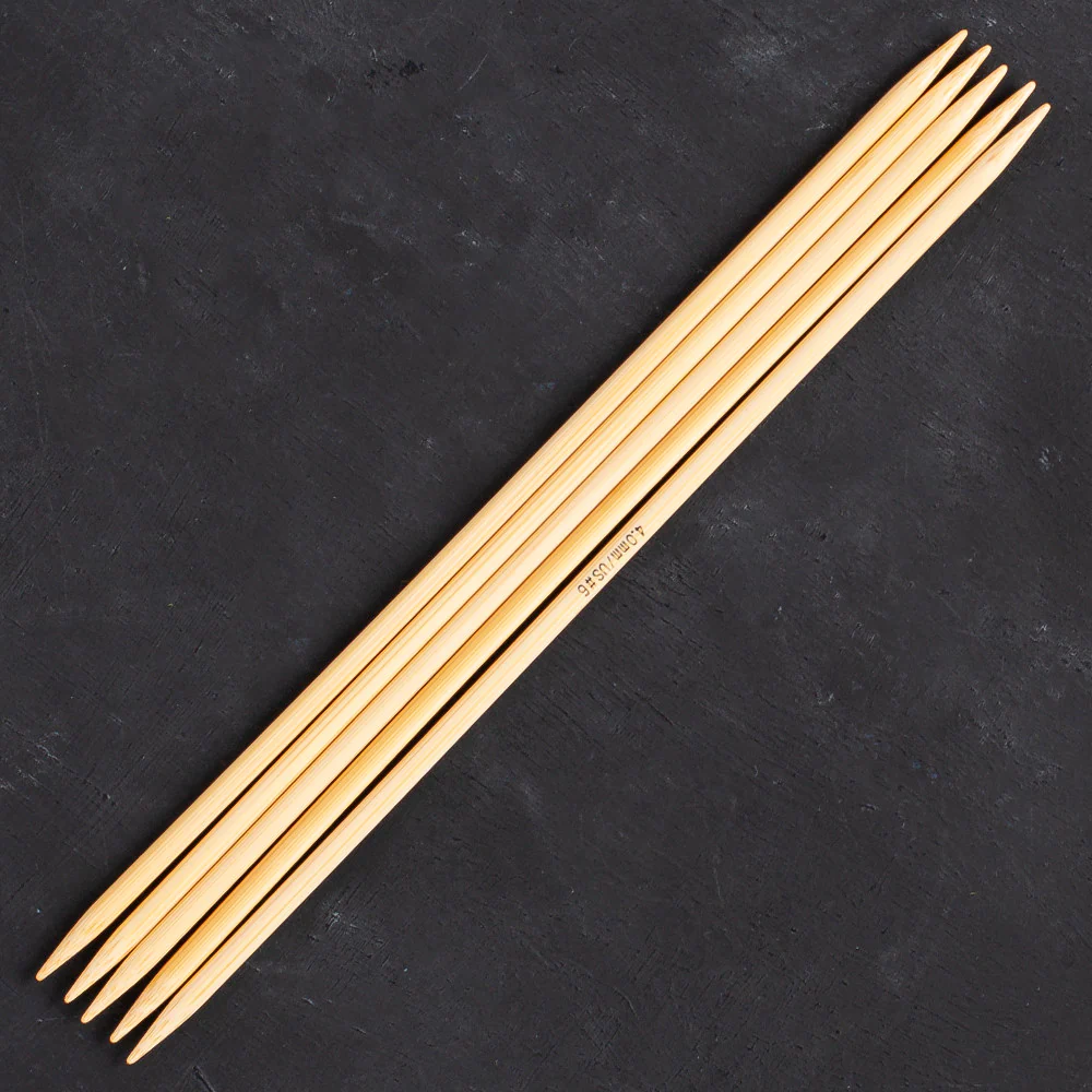 Addi 4mm 20cm Bamboo Double-pointed Needles - 501-7/20/4 - Image 2