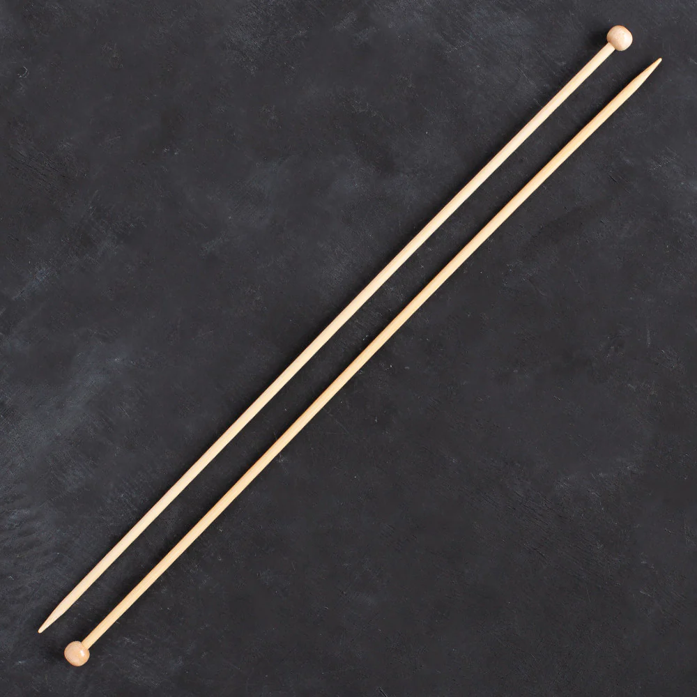 Addi 4mm 35cm Bamboo Jacket Knitting Needles - 500-7/35/4 - Image 2