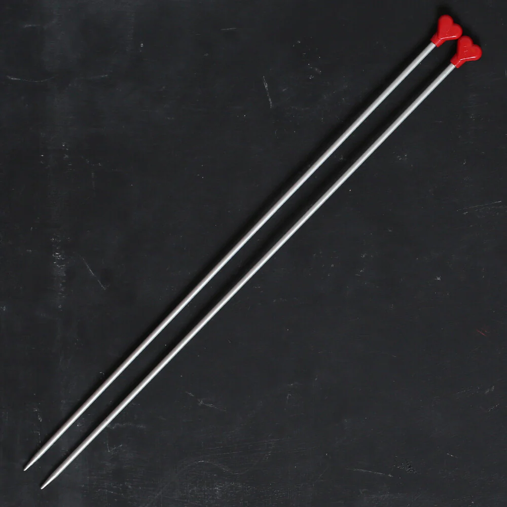 Addi 3mm 40 cm Jacket Knitting Needle, Aluminium - 200-7 - Image 2