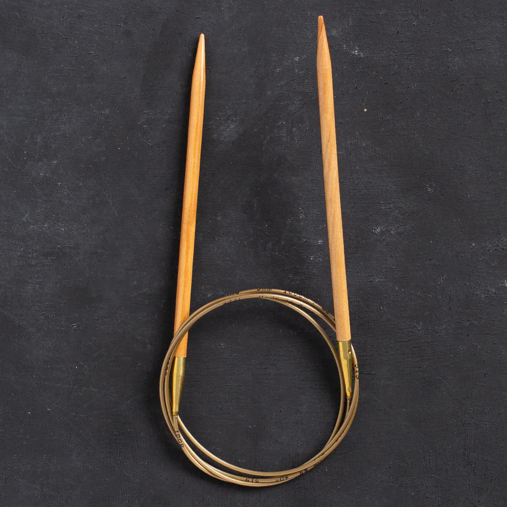 Addi Olive Wood 5mm 100cm Circular Knitting Needles - 575-7 - Image 2