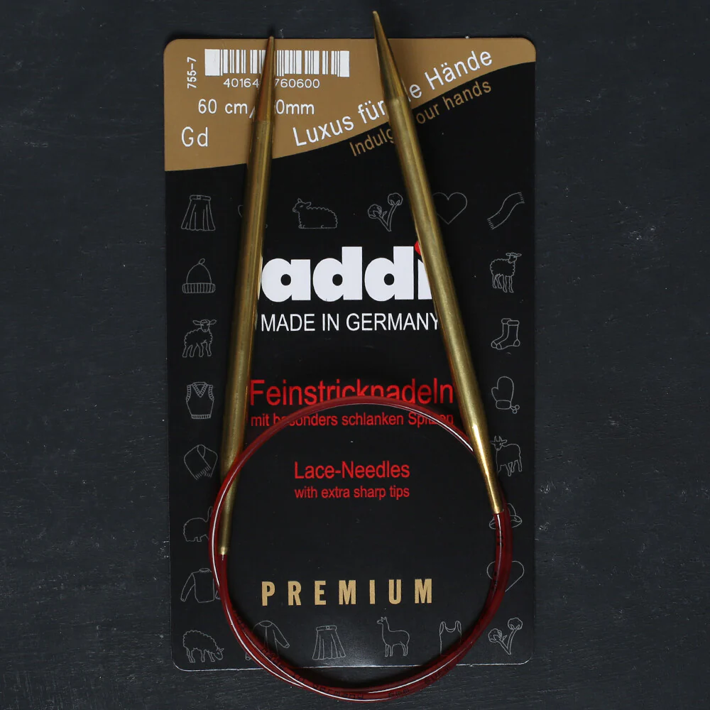 Addi 6mm 60cm Circular Lace Knitting Needle - 755-7