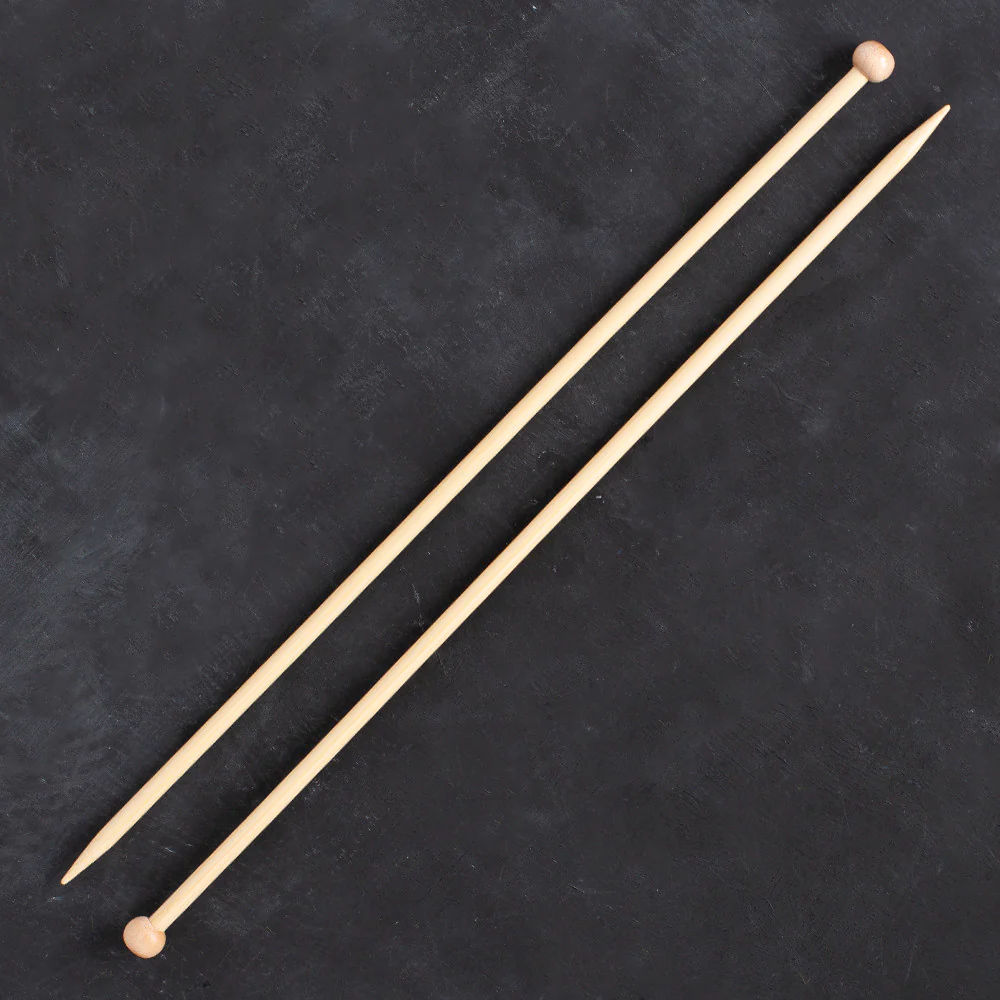 Addi 6mm 35cm Bamboo Jacket Knitting Needles - 500-7/35/6 - Image 2
