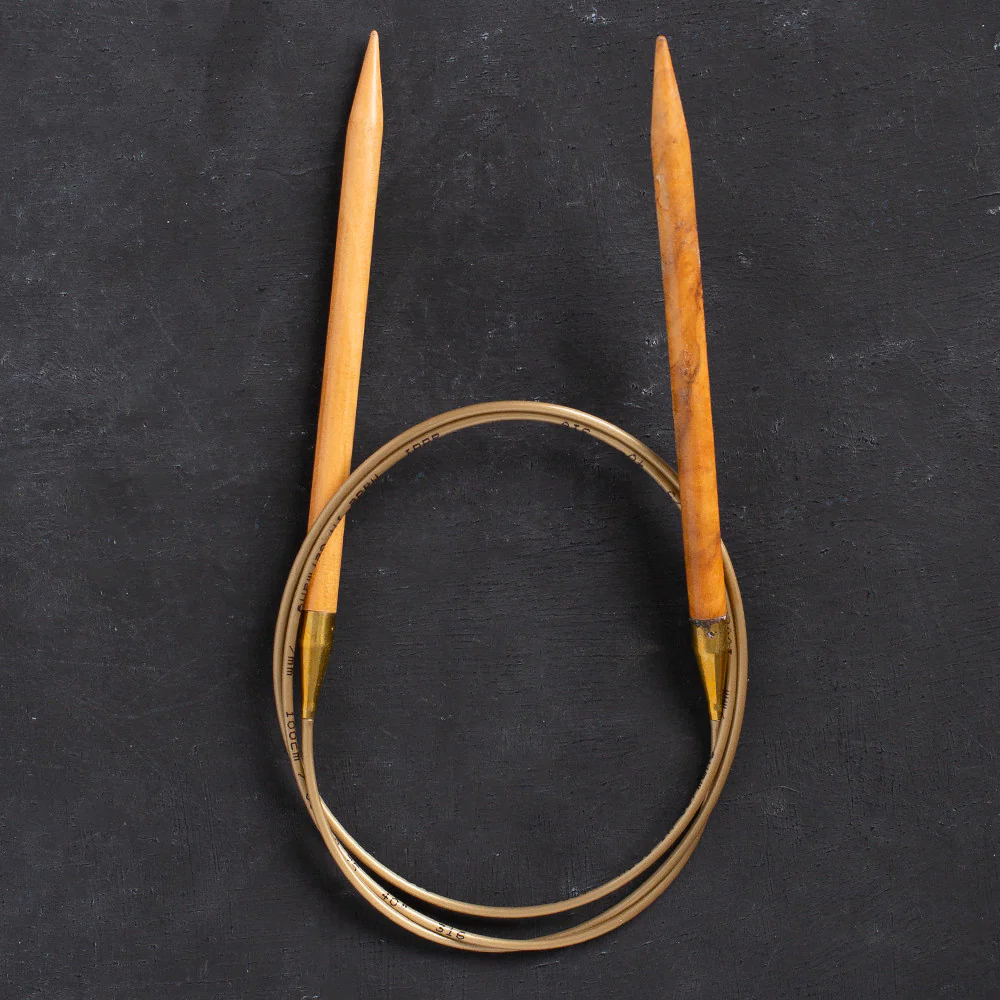 Addi Olive Wood 7mm 100cm Circular Knitting Needles - 575-7 - Image 2