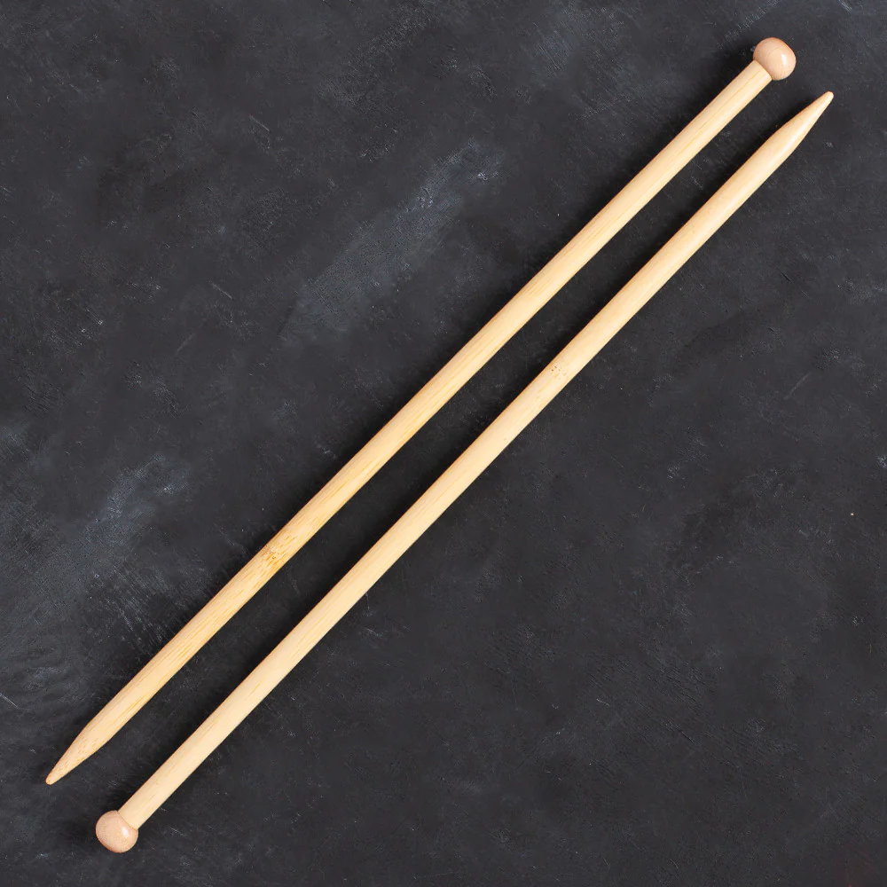 Addi 9mm 35cm Bamboo Jacket Knitting Needles - 500-7/35/9 - Image 2