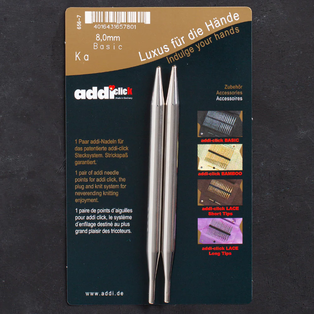 Addi Click 8mm Accessory Basic Tips - 656-7/8