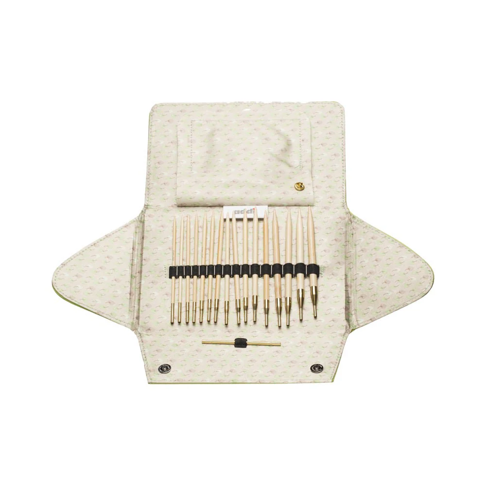 Addi Click Bamboo Interchangable Circular Knitting Needles Set - 550-2 - Image 3