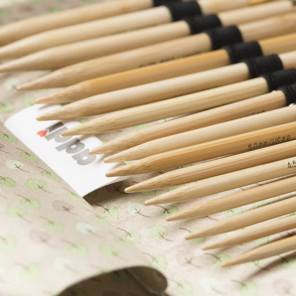 Addi Click Bamboo Interchangable Circular Knitting Needles Set - 550-2 - Image 5