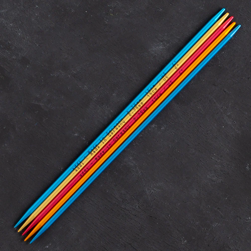 Addi Colibri 2.75mm 15cm Double-pointed Needles - 204-7 - Image 2