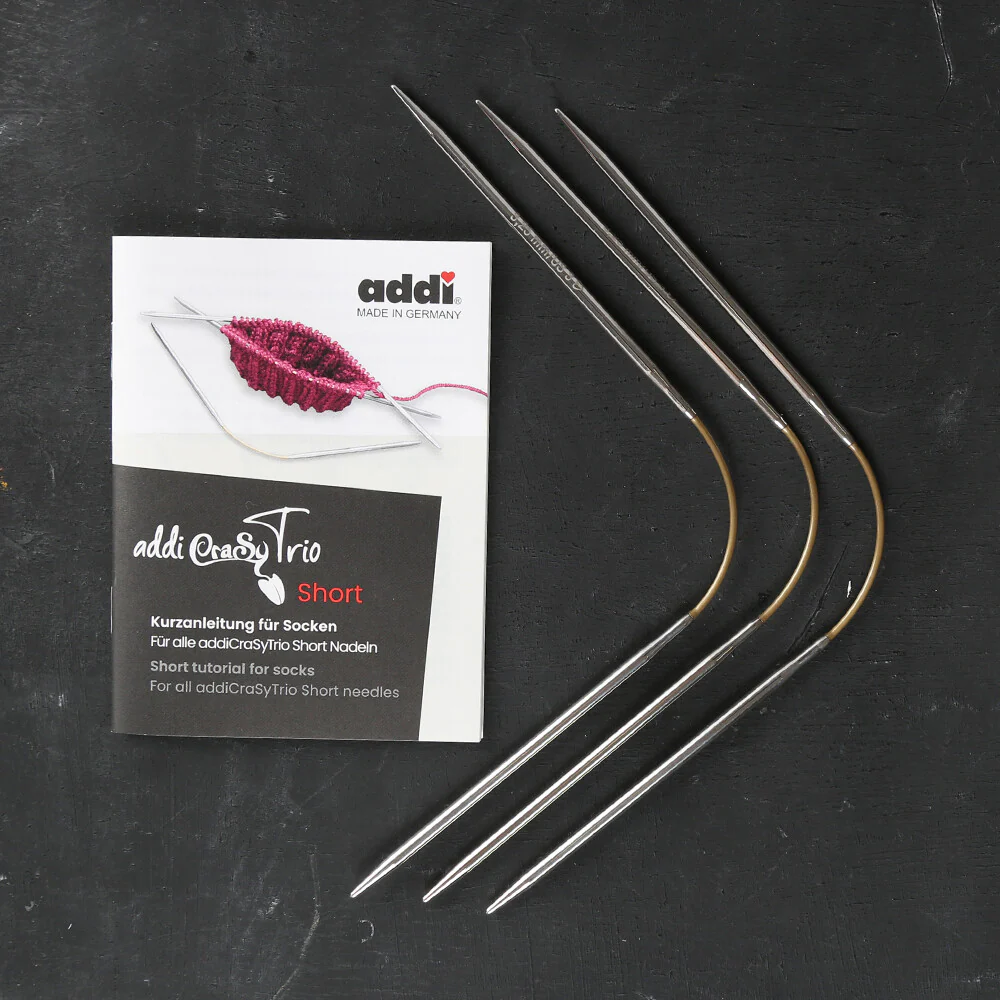 Addi CrasyTrio 2.5 Mm 21 Cm Flexible Sock Knitting Needles, Set of 3 - 160-2 - Image 3
