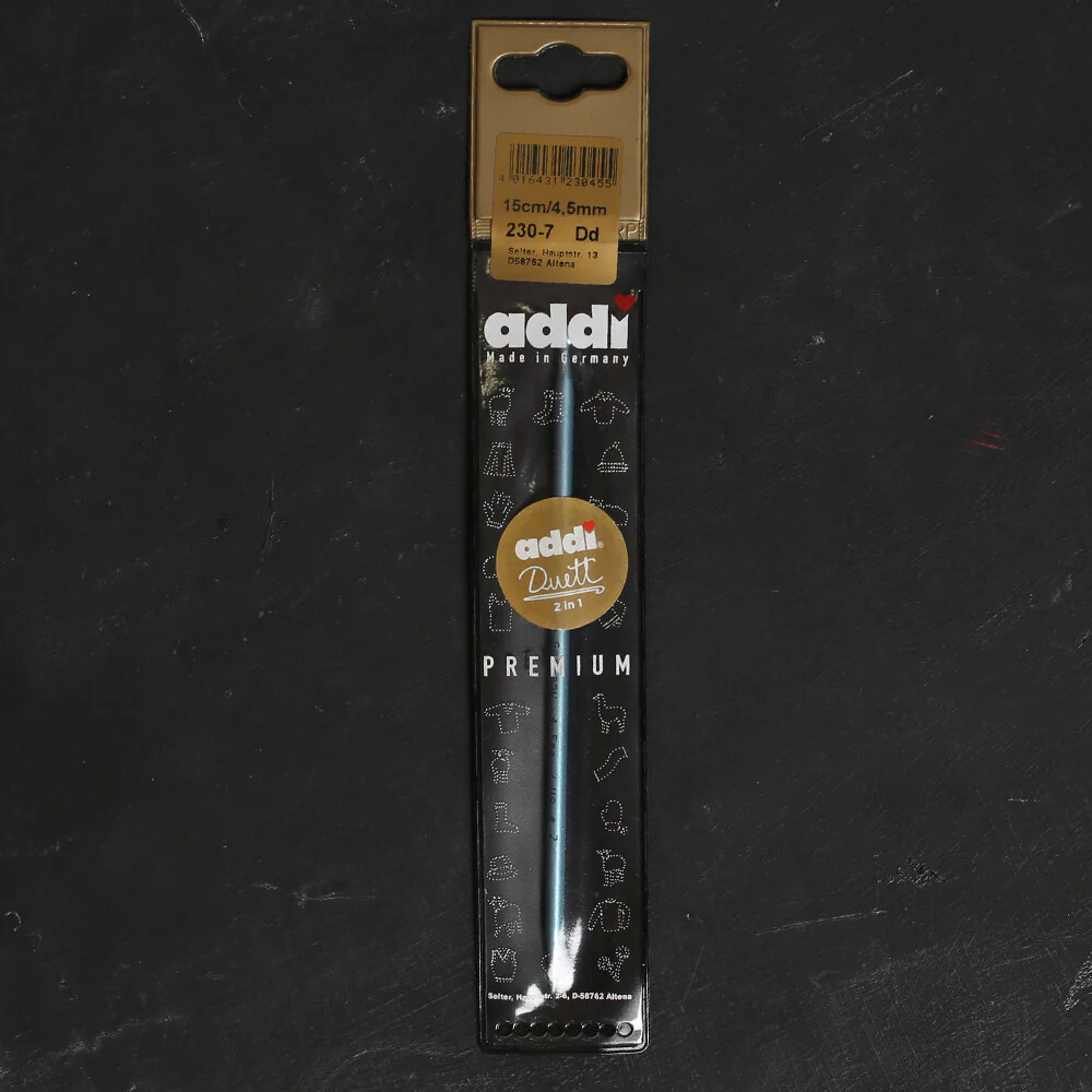 Addi Duett 4.5 mm 15 cm Crochet Hook - 230-7