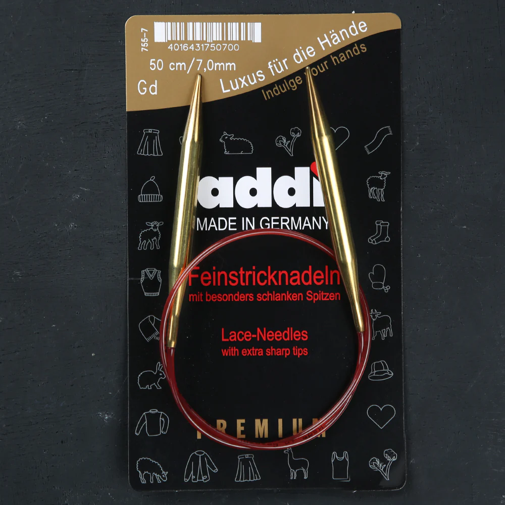 Addi Lace 7.0mm 50 cm Circular Knitting Needle - 755-7