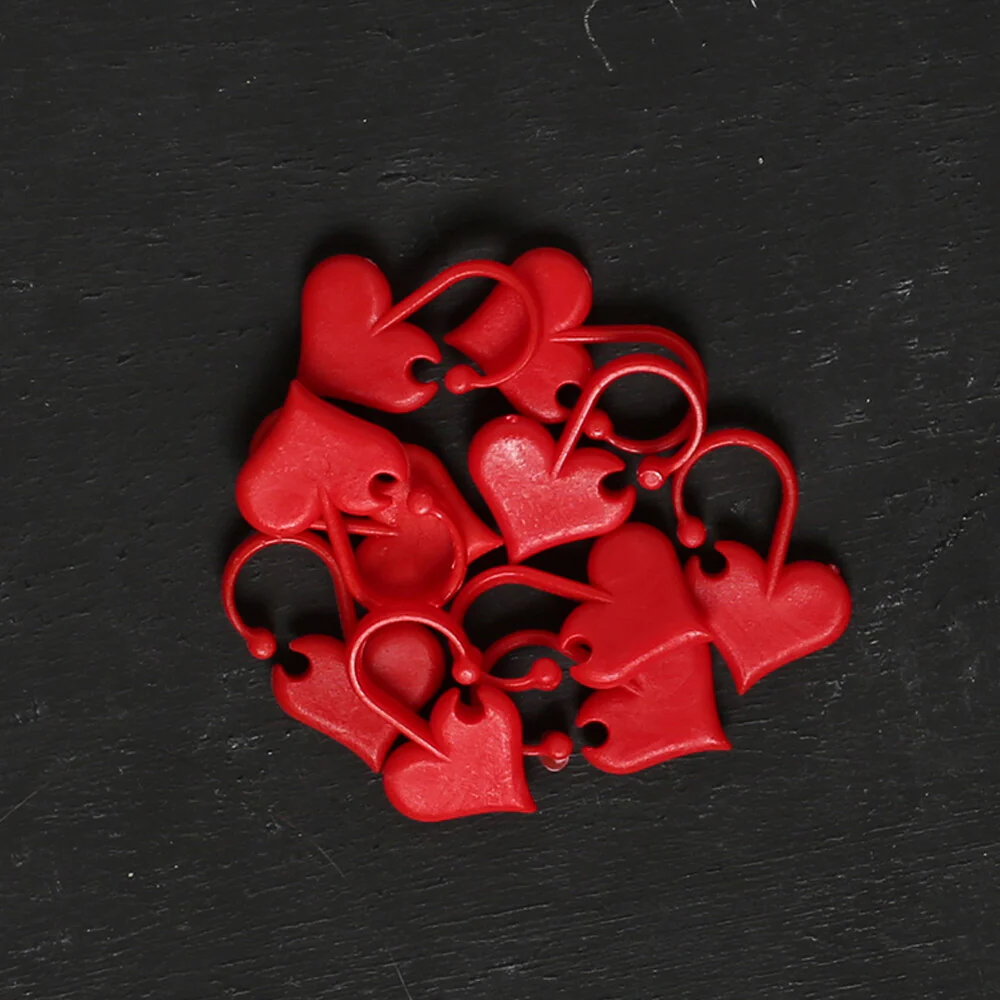 Addi Love 10 Pieces Heart Stitch Marker - 407-7 - Image 2