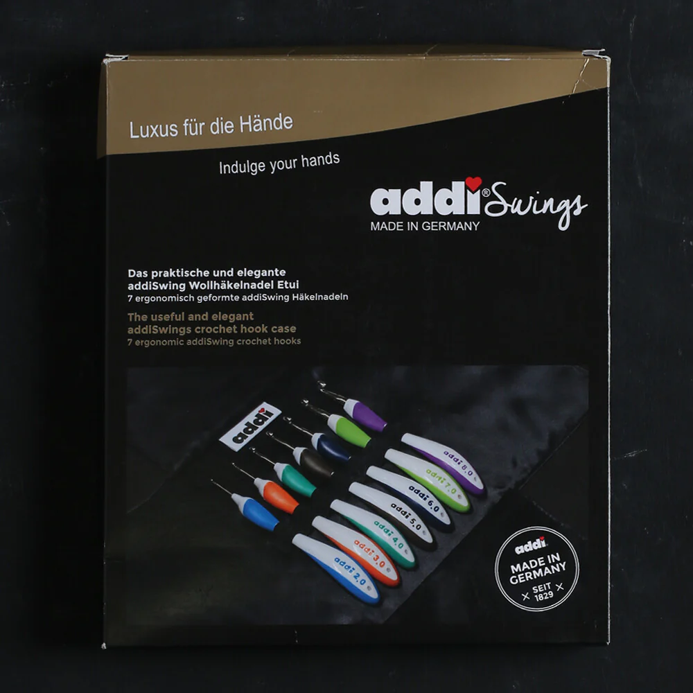 Addi Swing Ergonomic Crochet Hook Set, 640-2 - Image 5