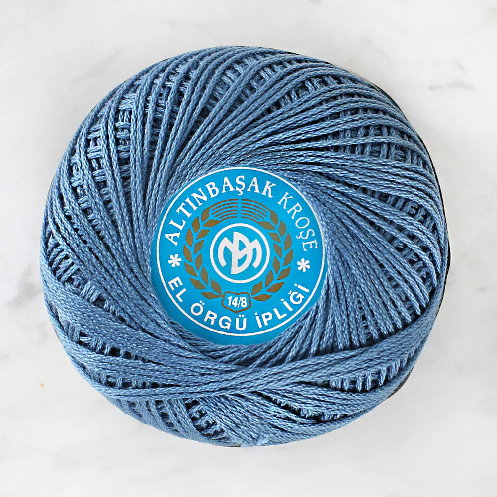 Altınbaşak 14/8 Cotton Thread Ball, Air Blue - 0004 - Image 3