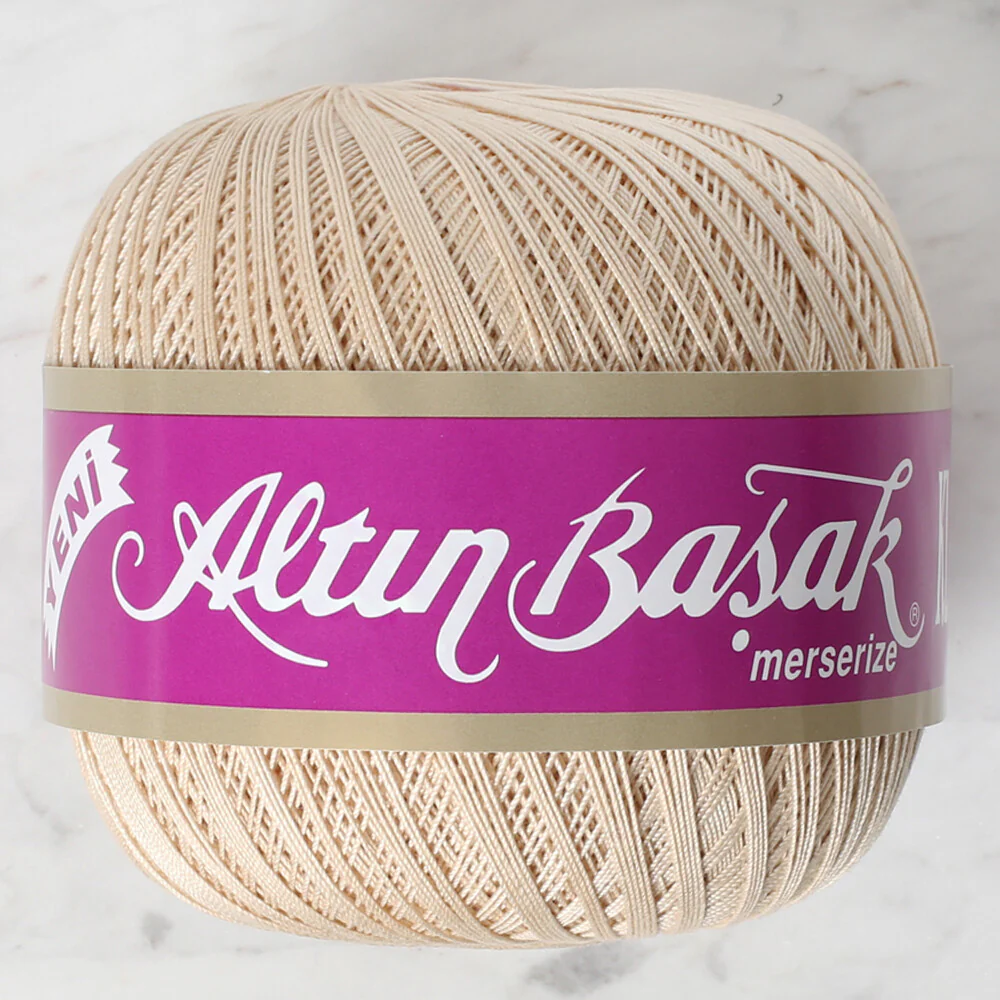 Altinbasak 100Gr Classic Lace Thread Ball  40 No Beige - 301