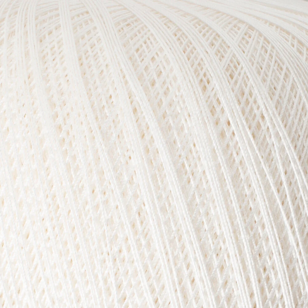 Altınbaşak 100Gr Classic Lace Thread Ball  60 No - Cream - Image 2