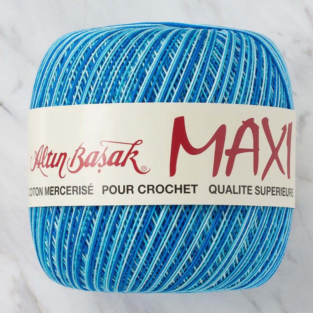 Altinbasak Maxi Lace Making Thread, Variegated - 9199