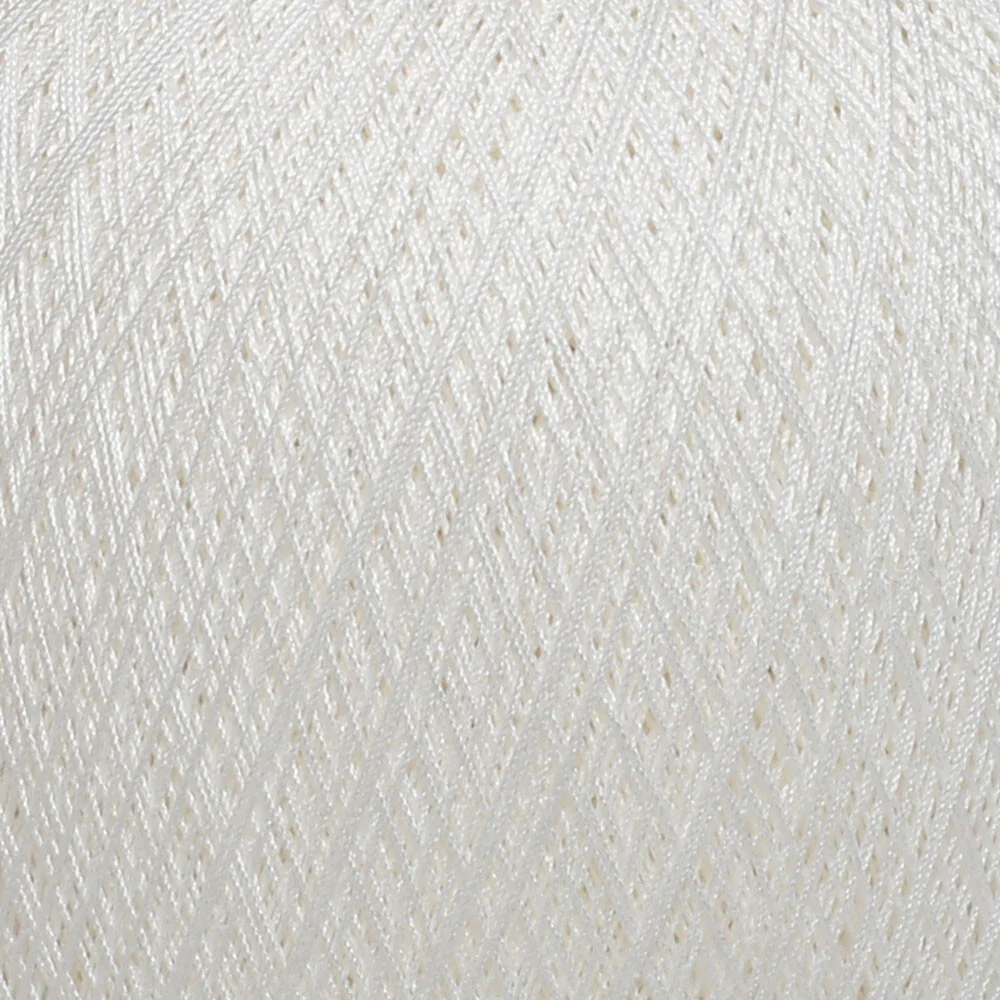 Anchor 6-Ply No:50 100 g Mercerized Cotton Lace Yarn, White - Image 2