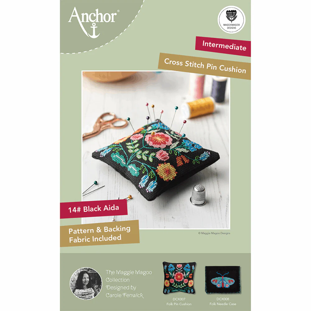 Anchor Embroidery Kit 11 x 11cm 4.33 x 4.33" DCX007 - Image 3