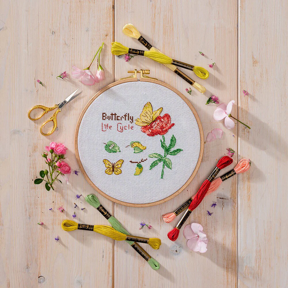 Anchor Embroidery Kit 13 x 11cm 5.11 x 4.33" DCX014 - Image 2