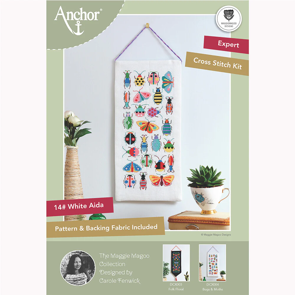 Anchor Embroidery Kit 16 x 37cm 6.30 x 14.57" DCX004 - Image 4