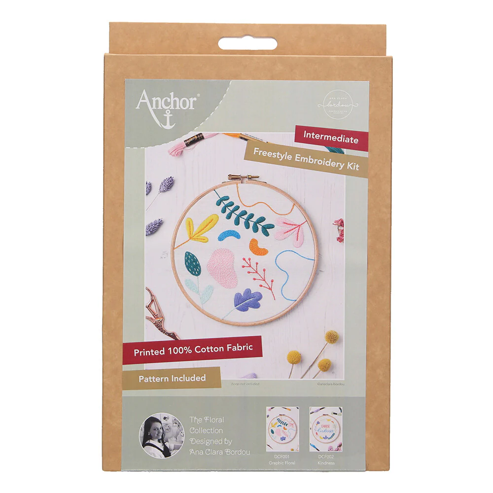 Anchor Embroidery Kit 20cm 7.87" DCF001 - Image 4