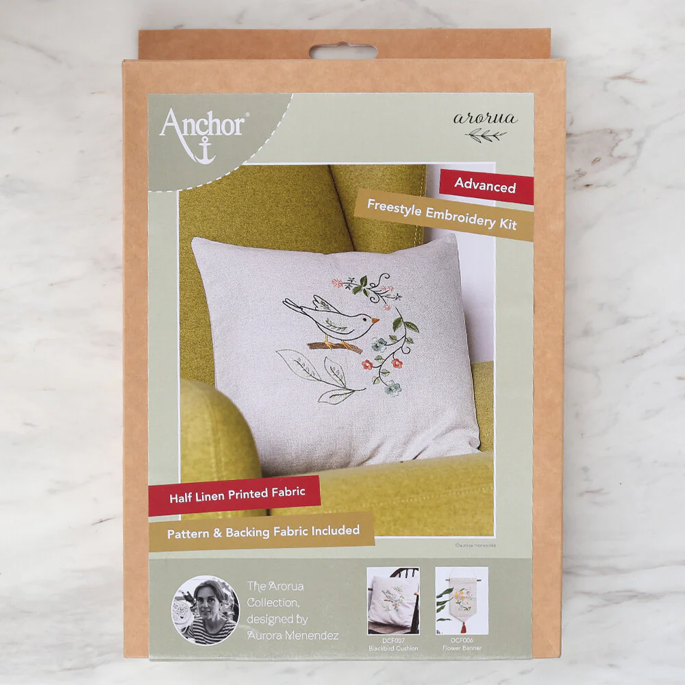 Anchor Embroidery Kit 40 x 40cm 15.75 x 15.75" DCF007