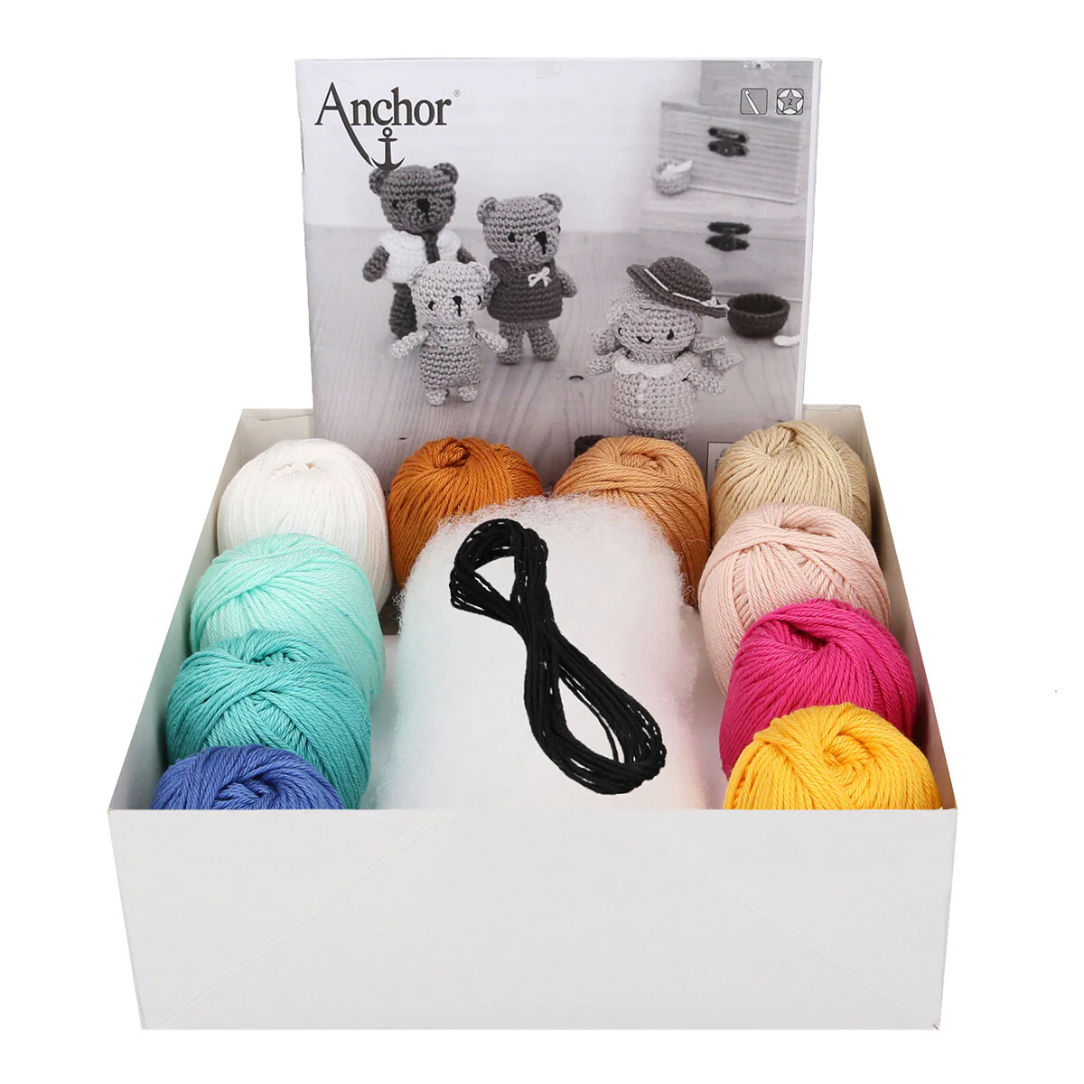 Anchor Goldilocks And The Three Bears Amigurumi Set - A28C003-09061 - Image 2
