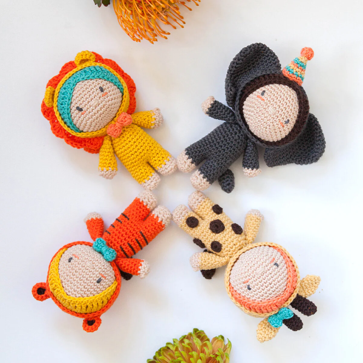 Anchor Jungle Dolls Gang Amigurumi Set - A28C002-09063 - Image 4