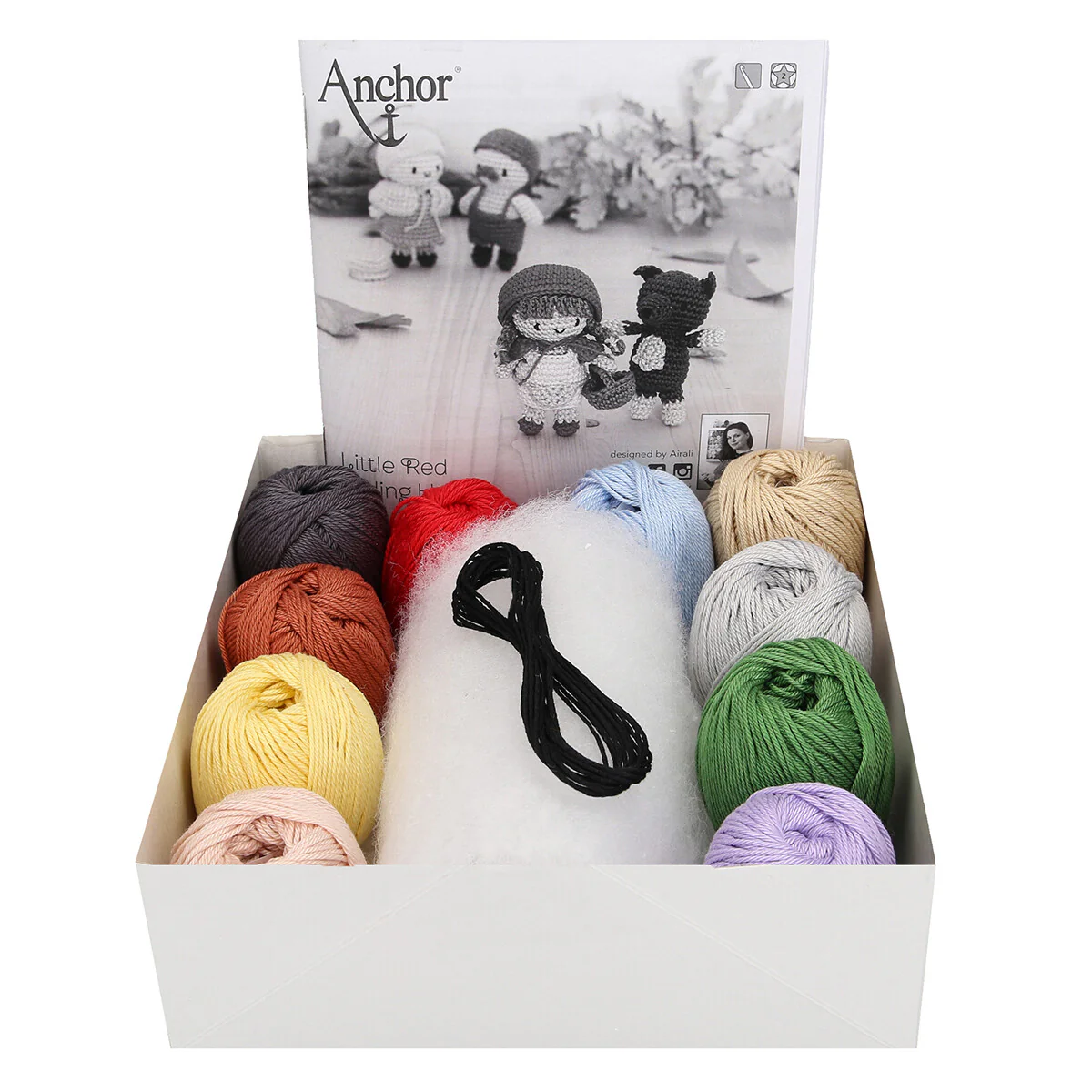 Anchor Little Red Riding Hood Amigurumi Set - A28C003-09063 - Image 2