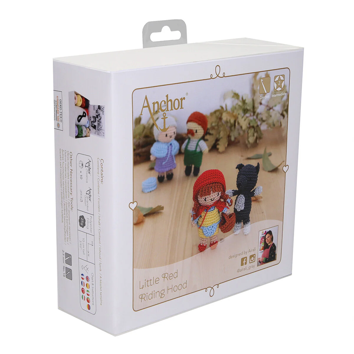 Anchor Little Red Riding Hood Amigurumi Set - A28C003-09063 - Image 3