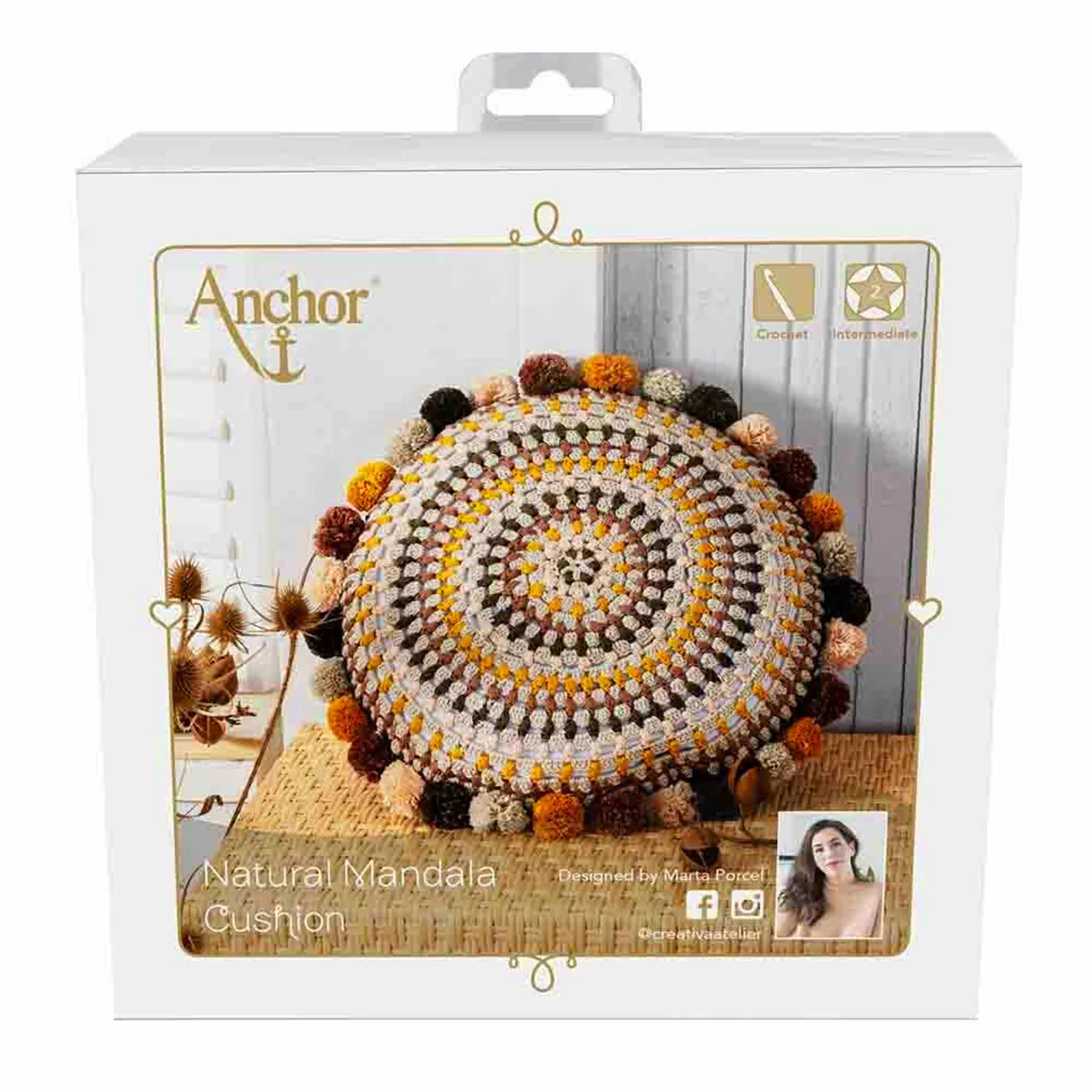 Anchor Mandala Pillow Set - A28C007-09063 - Image 4