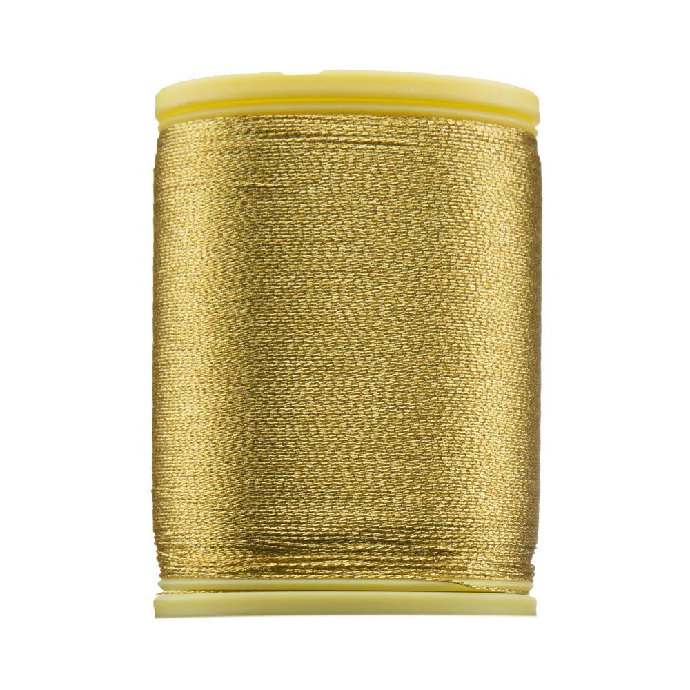 Anchor No:14 25g Metallic Machine Embroidery Thread, Yellow - 4566014 - 0003 - Image 3