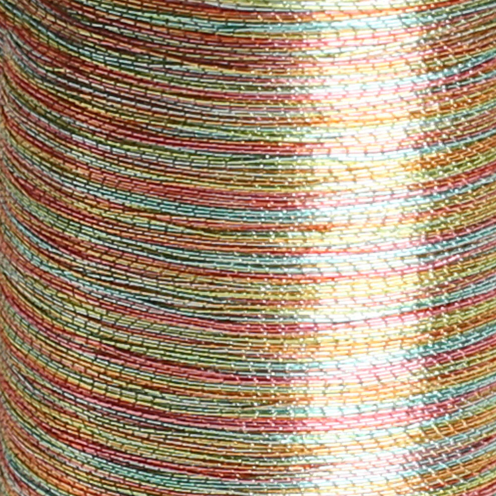 Anchor No:50 10g Metallic Machine Embroidery Thread, Brown -  4565050 - 0006 - Image 2