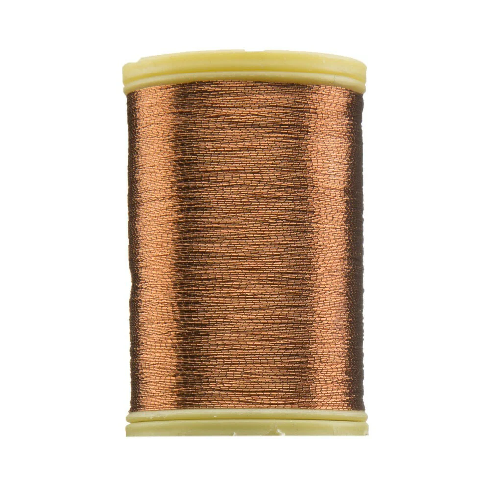 Anchor No:50 10g Metallic Machine Embroidery Thread, Brown -  4565050 - 0007 - Image 3
