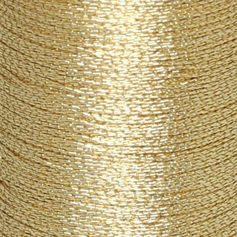 Anchor No:14 10g Metallic Hand Embroidery Glitter Thread , Yellow - 4565014-0002 - Image 2