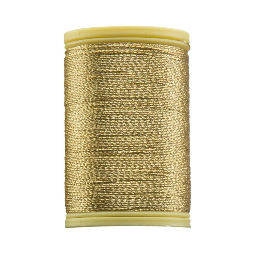 Anchor No:14 10g Metallic Hand Embroidery Glitter Thread , Yellow - 4565014-0002 - Image 3