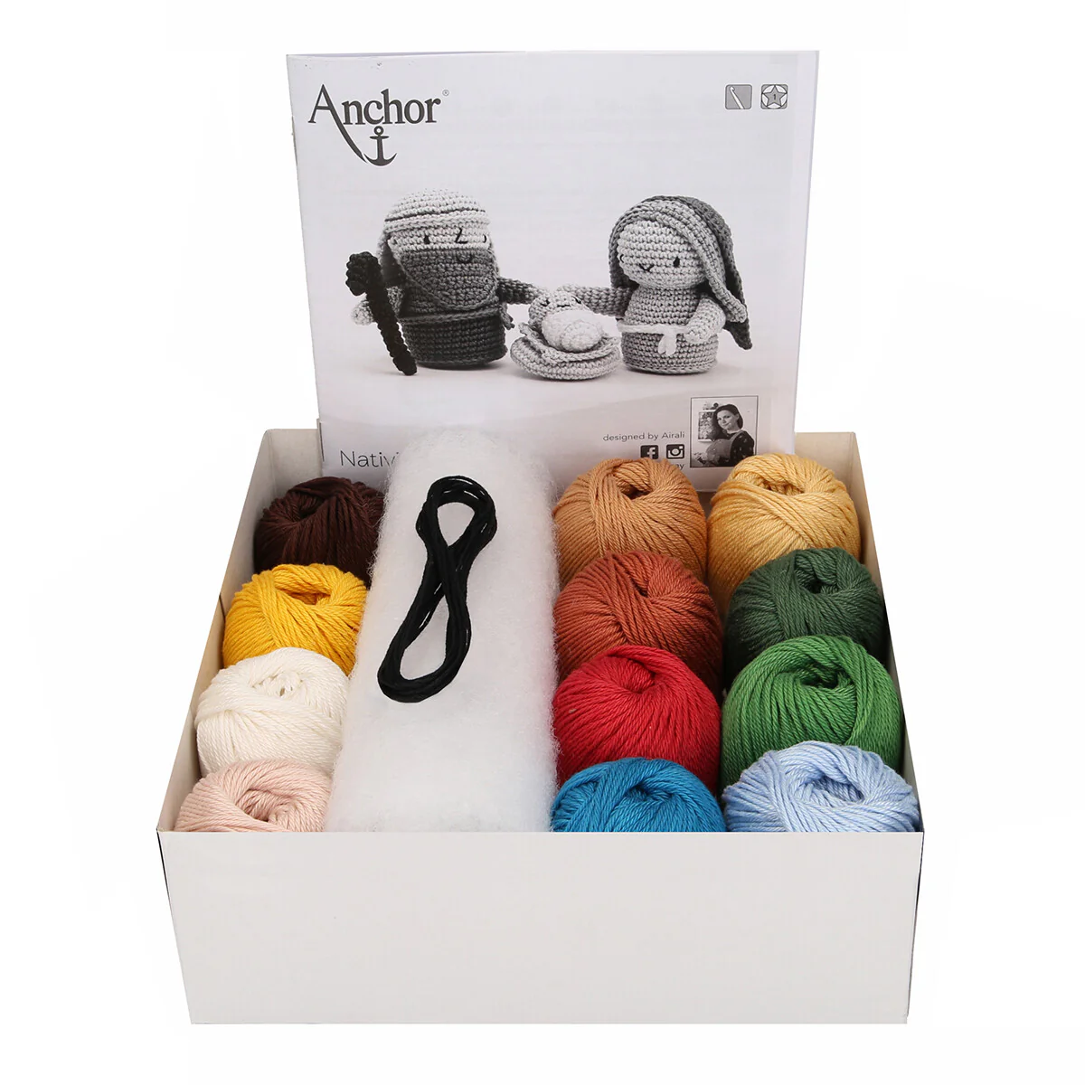 Anchor Nativity Holy Family Amigurumi Set - A28C004-09061 - Image 2
