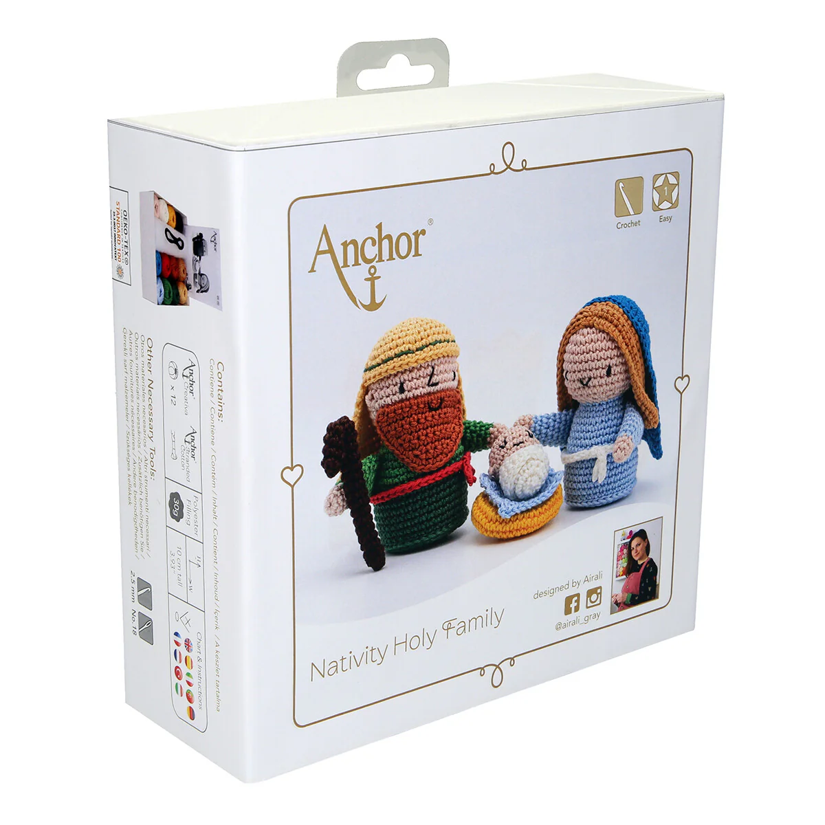 Anchor Nativity Holy Family Amigurumi Set - A28C004-09061 - Image 3