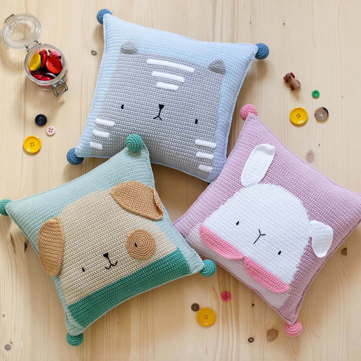 Anchor Puppy Cushion Cover Set - A28B003-09064 - Image 5