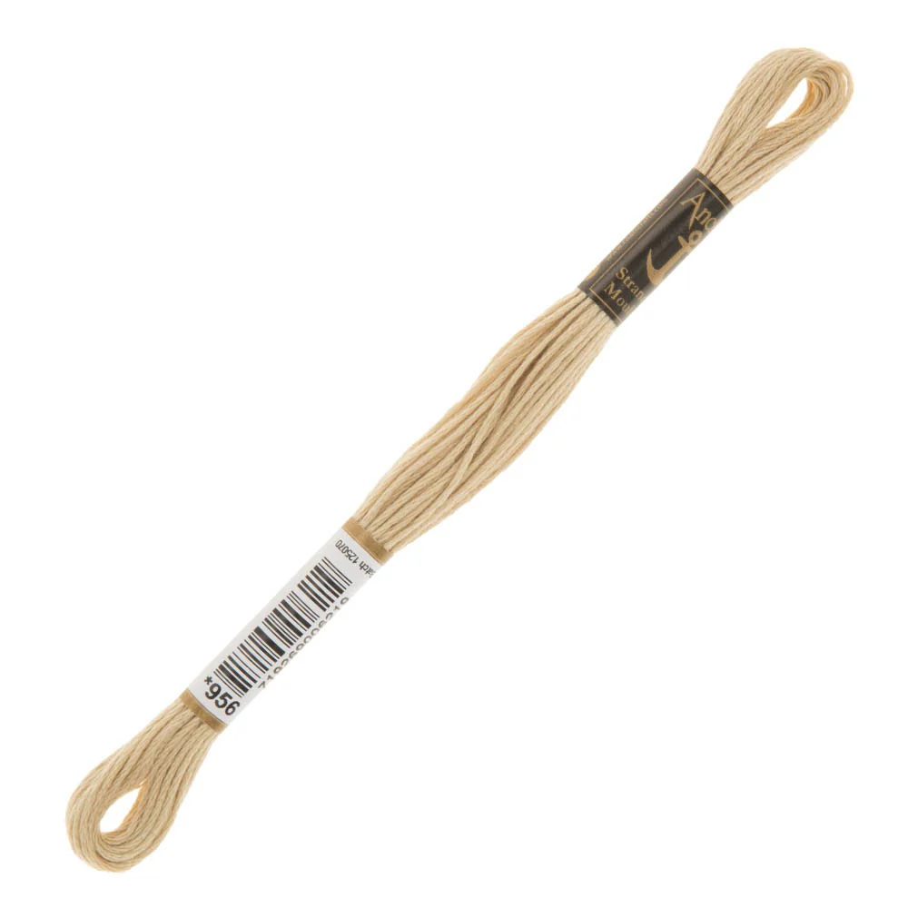 Anchor Stranded Mouline Embroidery Thread, 8m, Beige - 0956