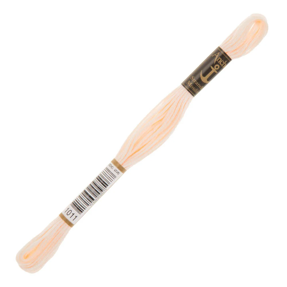 Anchor Stranded Mouline Embroidery Thread, 8m, Pink - 1011