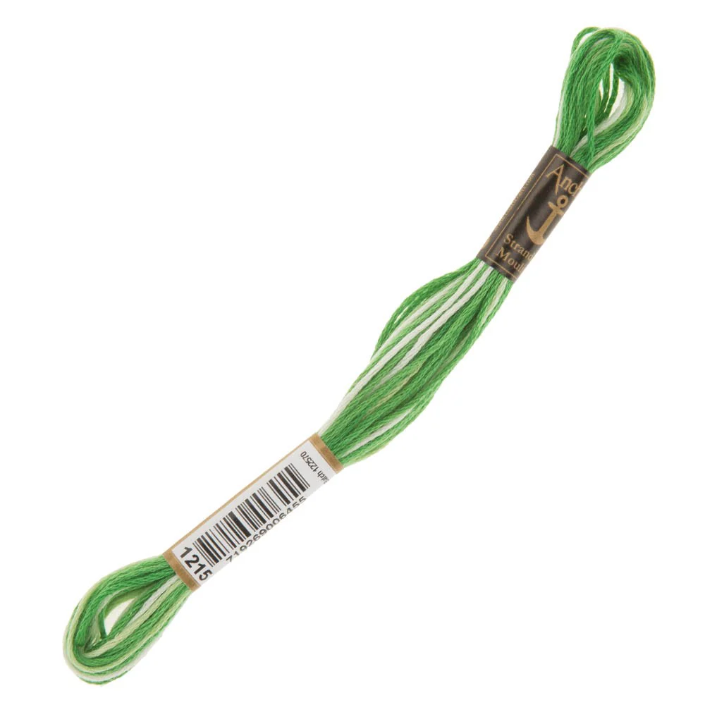 Anchor Stranded Mouline Embroidery Thread, 8m, Variegated  - 1215