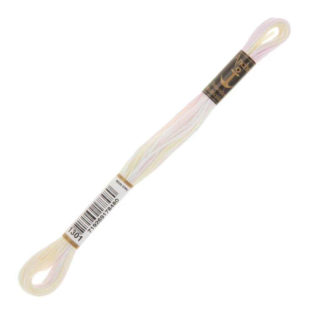 Anchor Stranded Mouline Embroidery Thread, 8m, Variegated  - 1301